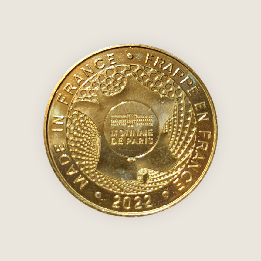 Medaille monnaie de paris commemorative moliere 400e anniversaire comedie francaise