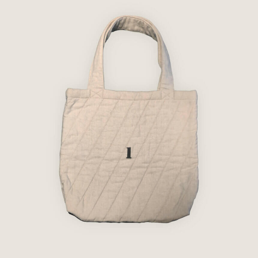 sac molletonné - tote bag - Comédie-Française - Stefania di Petrillo - Housses en scene - Toile de tapissiers - Coulisses de théâtre