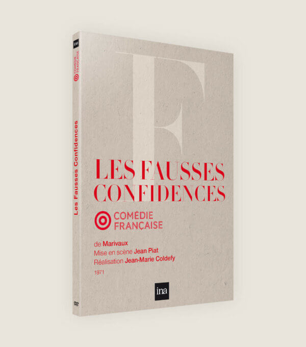 DVD Comedie Francaise Regarder piece de theatre spectacle Les fausses confidences Marivaux