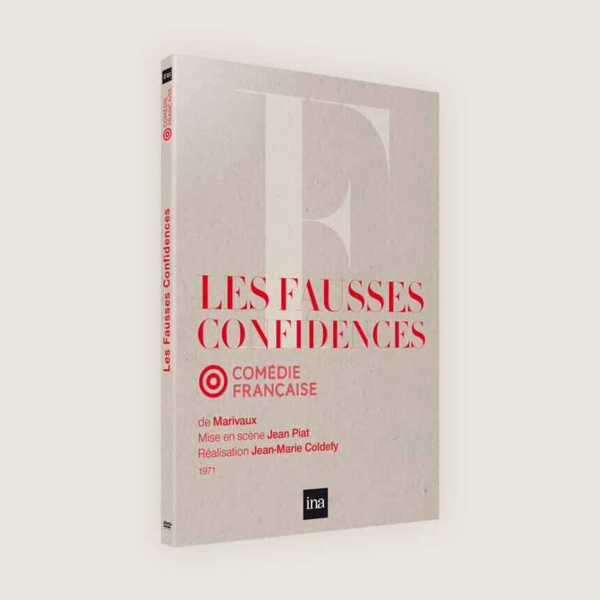 DVD Comedie Francaise Regarder piece de theatre spectacle Les fausses confidences Marivaux