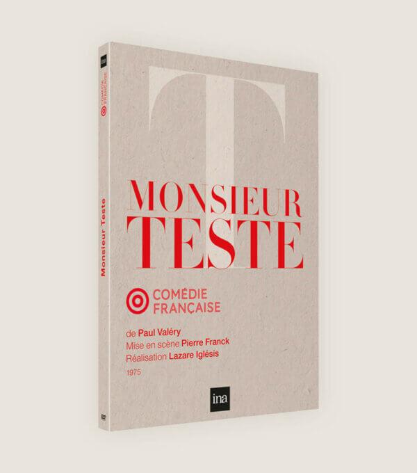 DVD Comedie Francaise Regarder piece de theatre spectacle Monsieur Teste Valery