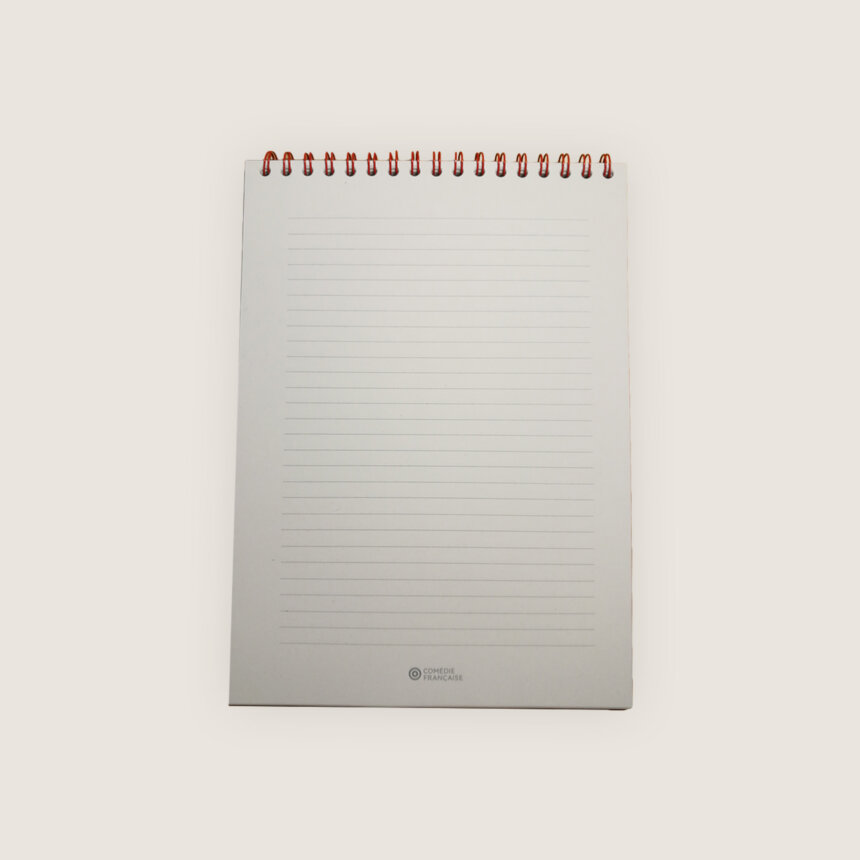 J'peux pas j'ai Comedie Francaise bloc note ligne