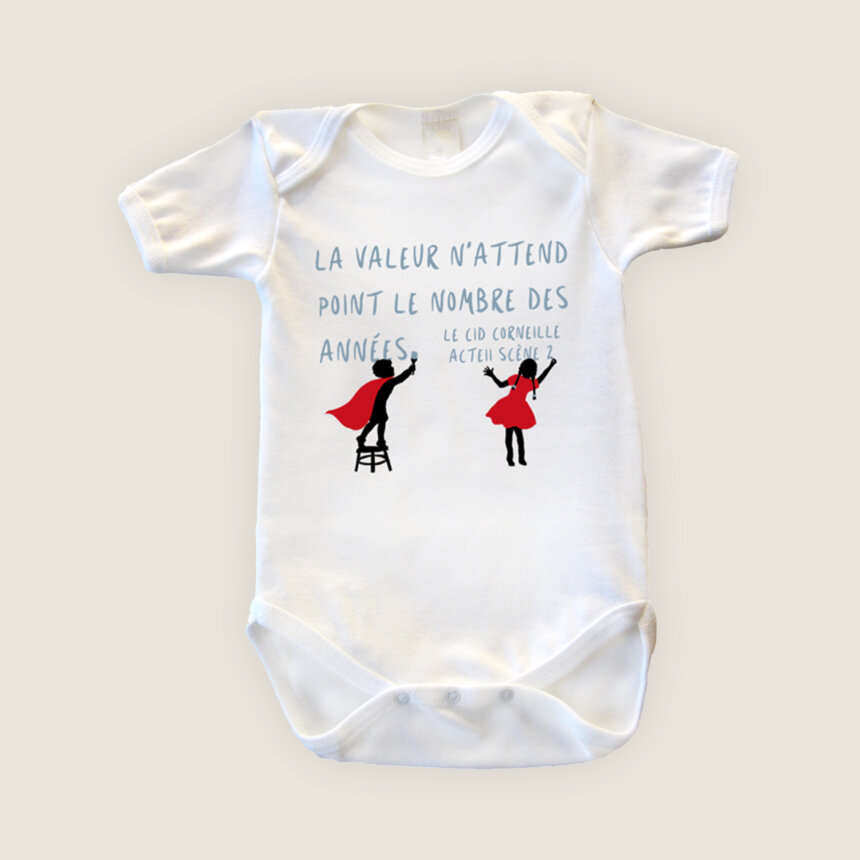 Le Cid Corneille citation La valeur n attend point le nombre des annees body enfant comedie francaise