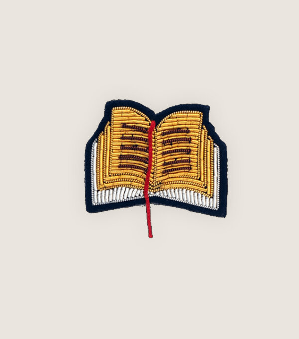 Macon et Lesquoy x Comedie Francaise - Broche brodée a la main - accessoire mode - idee cadeau theatre - piece de theatre
