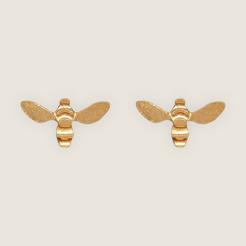 boucles d oreille abeille embleme comedie francaise titlee bijoux