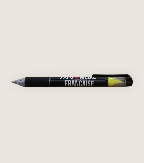 j'peux pas j'ai comédie francaise idee cadeau theatre ado adolescent etudiant stylo surligneur jaune