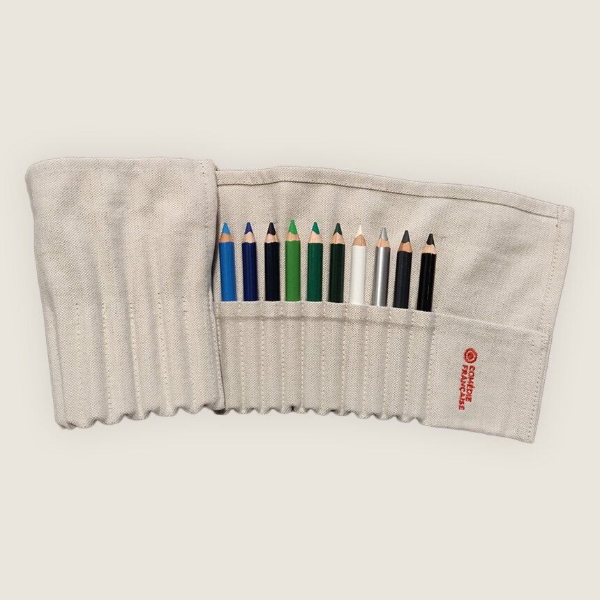 pochette a crayon cartouchière fabriano crayons de couleur min extra large fabriqué en europe ouverte Il y a de la chromatique là dedans citation moliere comedie francaise