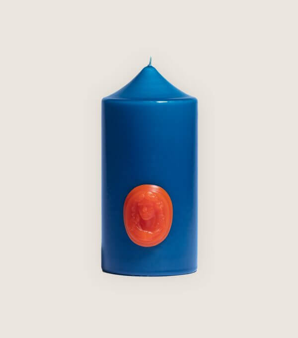 Cierge Trudon Comedie Francaise came Molière bleu