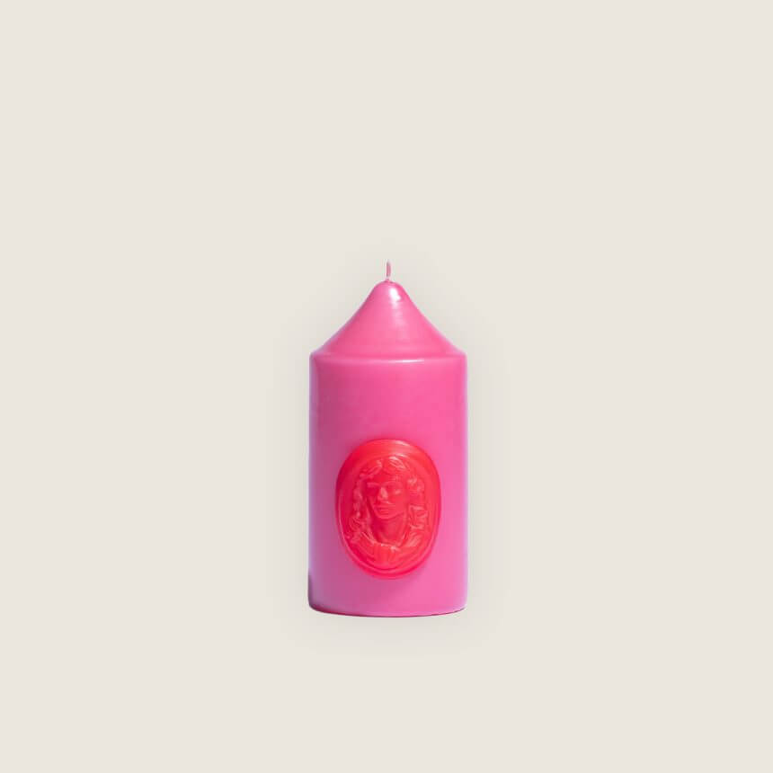 Cierge Trudon Comedie Francaise came Molière rose