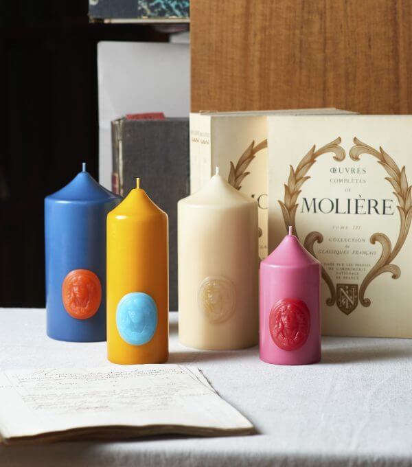 Cire Trudon Comedie Francaise moliere bougies archives