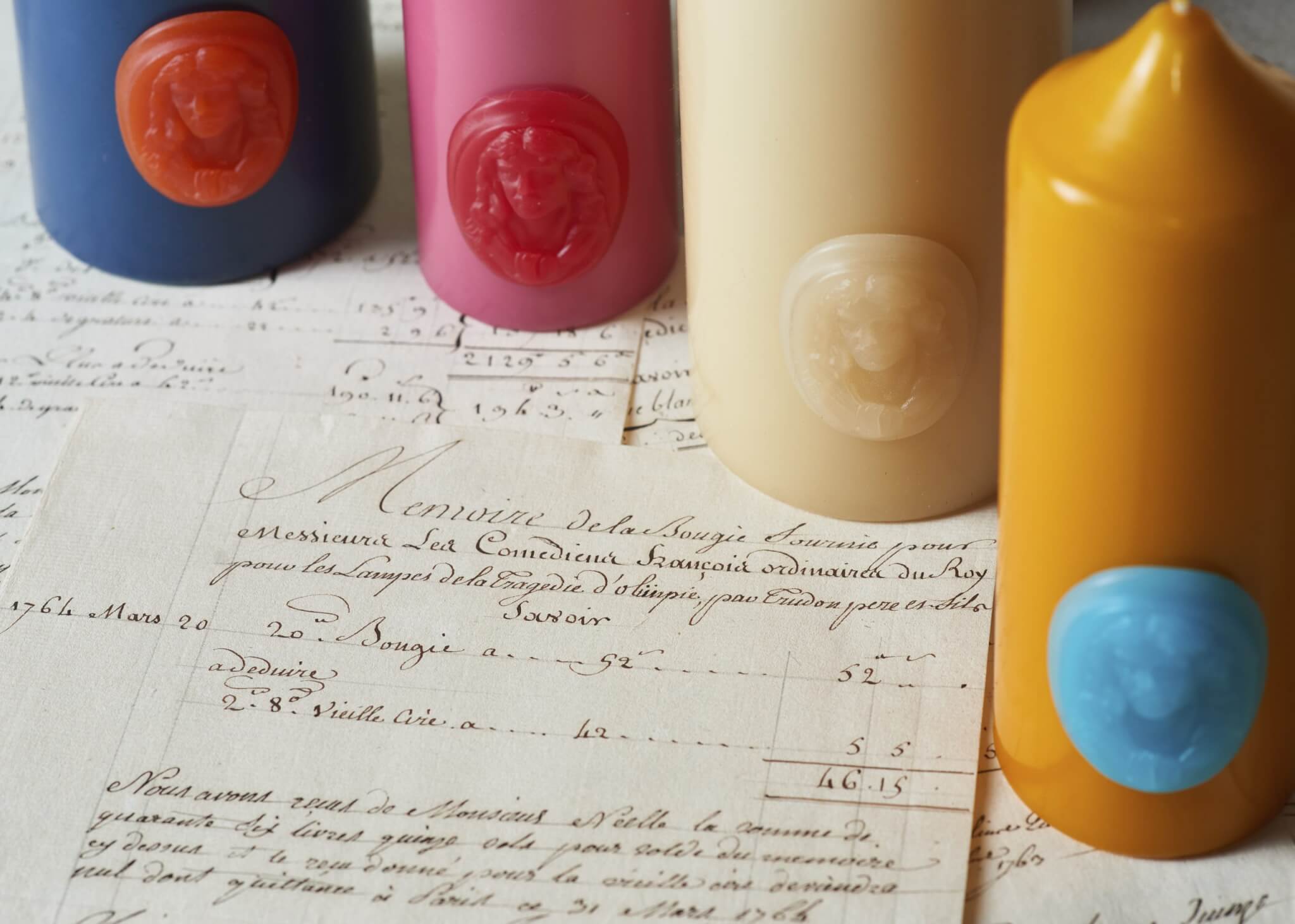 Cire Trudon Comedie Francaise moliere bougies archives