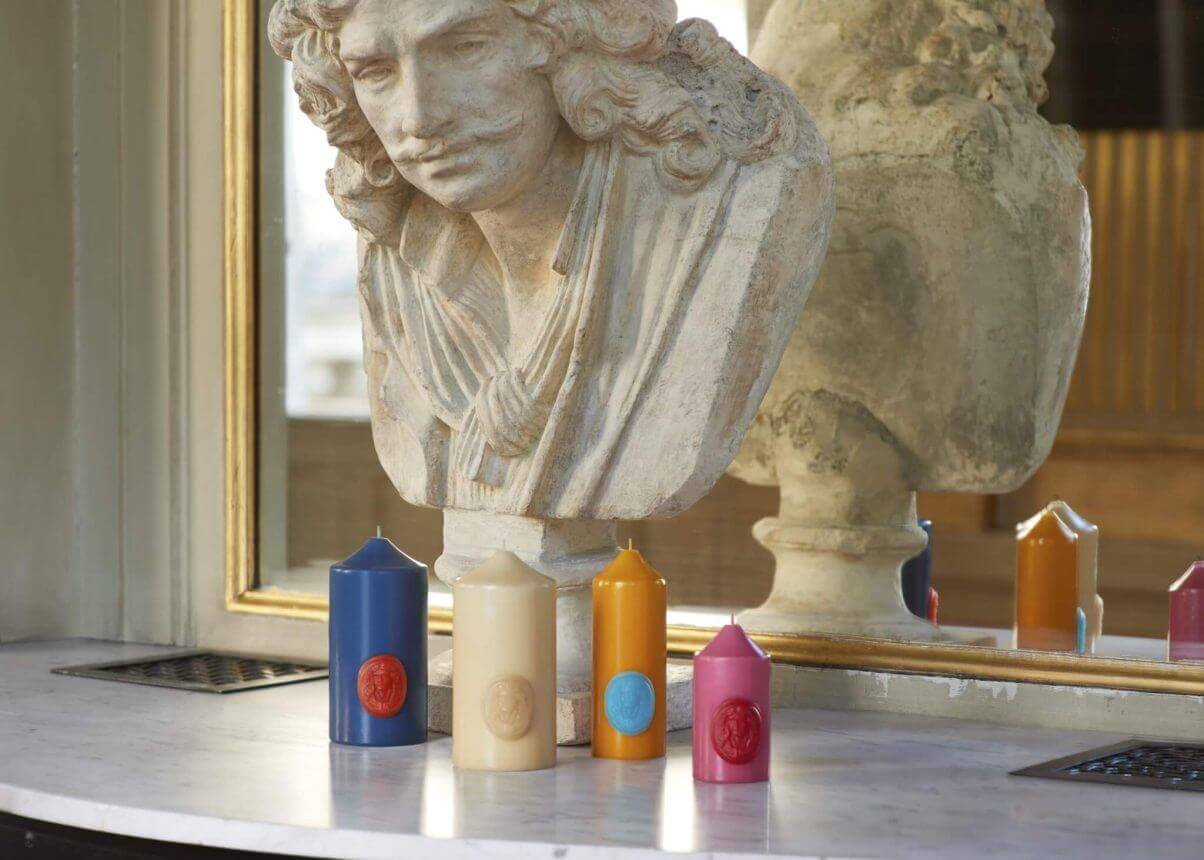 Cire Trudon Comedie Francaise moliere bougies buste de Molière Houdon