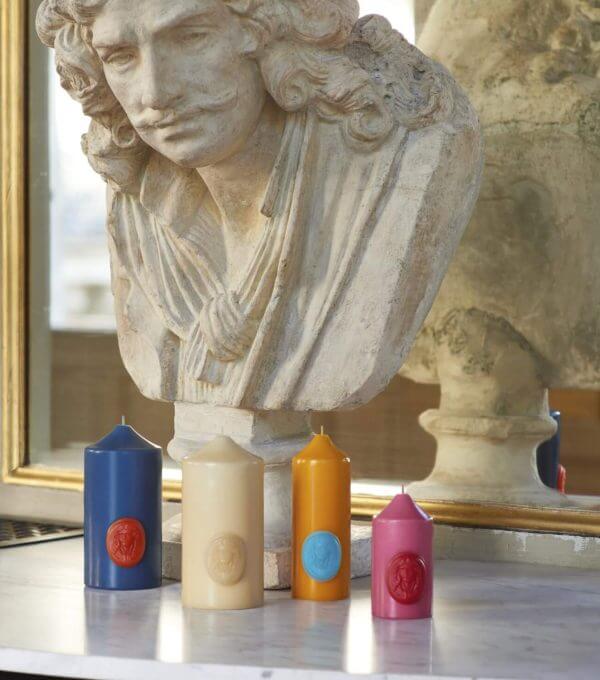 Cire Trudon Comedie Francaise moliere bougies buste de Molière Houdon