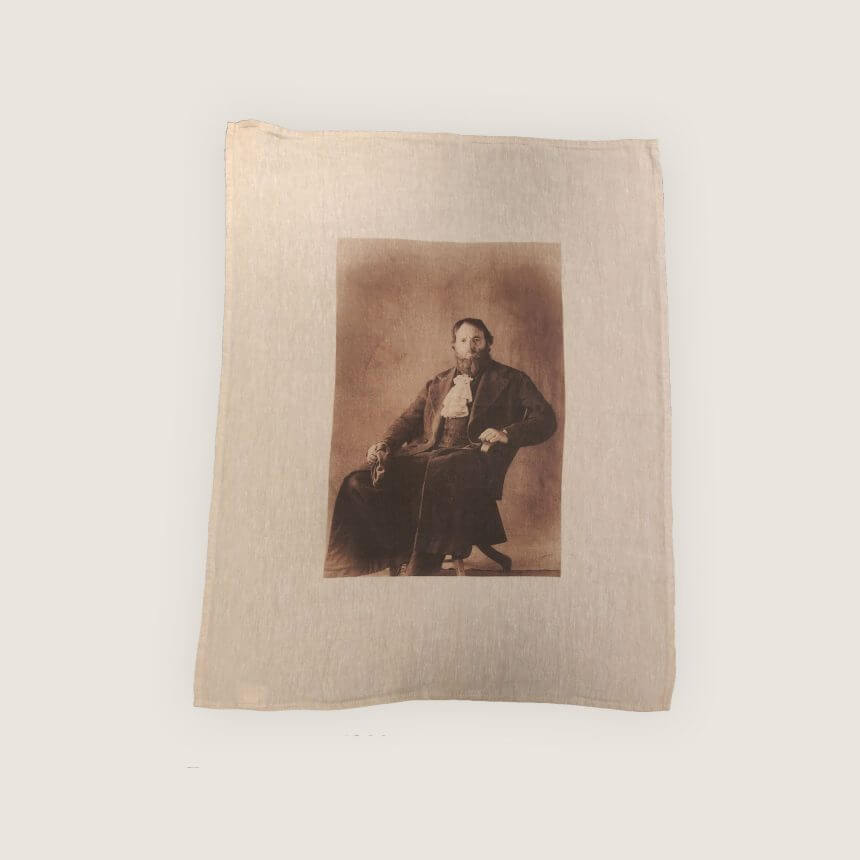 Serie Limitee Louise Comedie Francaise Linge de maison en lin ARchives theatre Torchon George Dandin Jerome Pouly