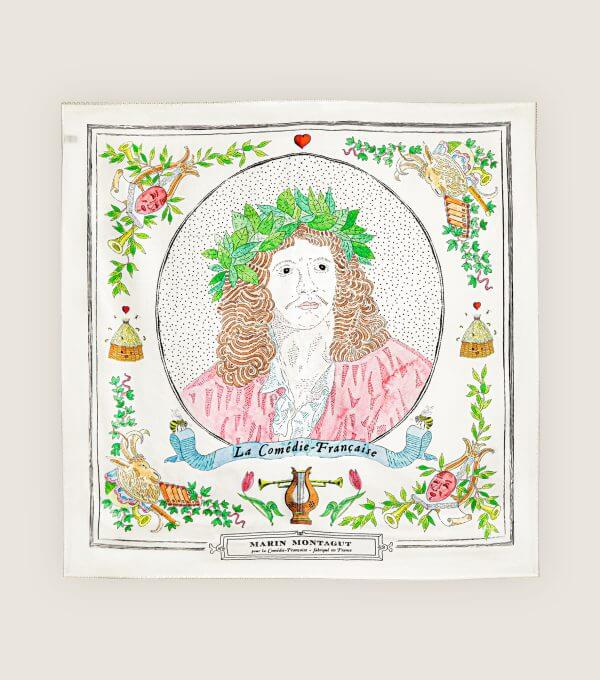 Marin Montagut Comedie Francaise Moliere foulard