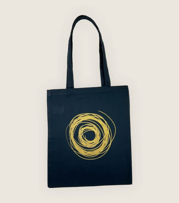 Sac en coton tote bag comedie francaise bleu