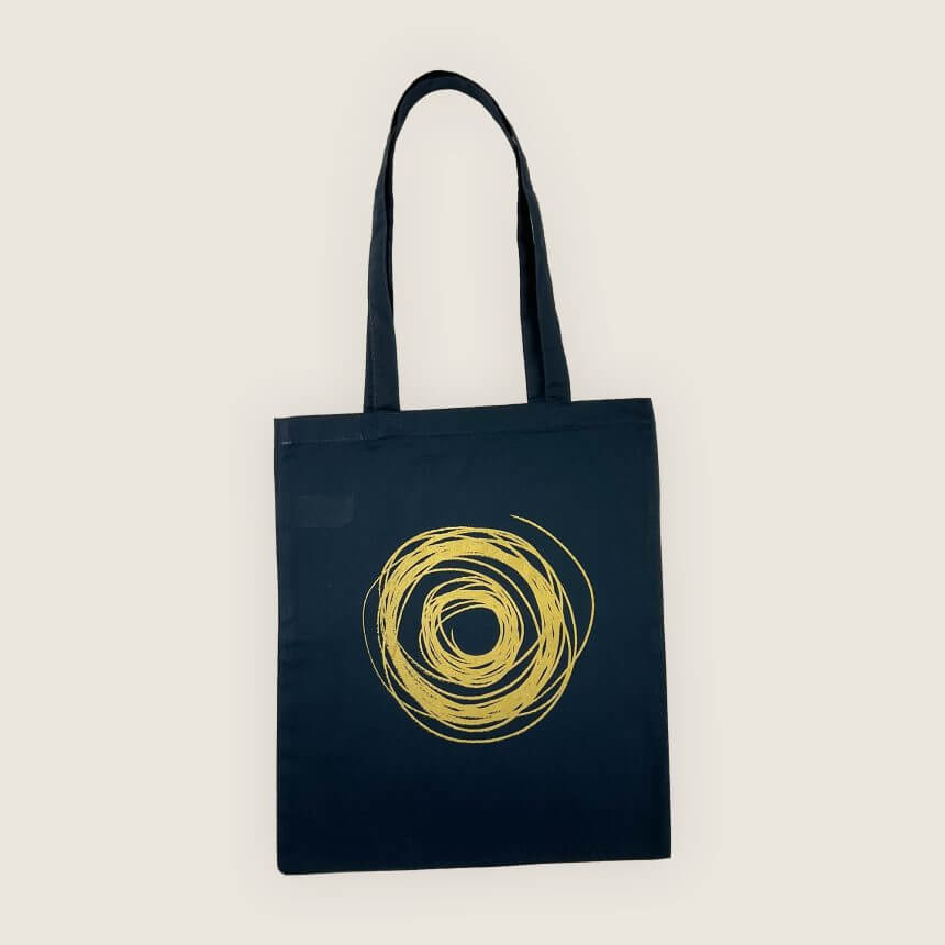 Sac en coton tote bag comedie francaise bleu