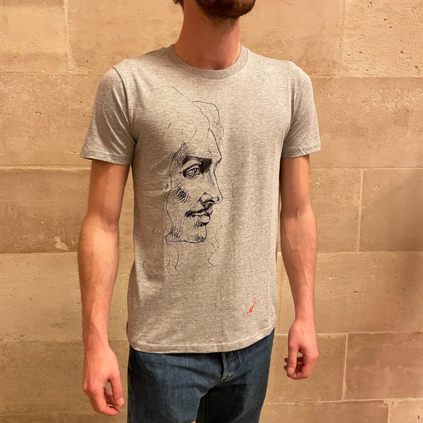 TShirt Moliere_Comedie Francaise Eric Ruf gris