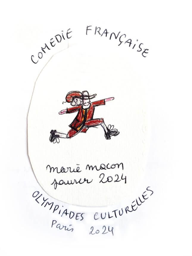 croquis MarieMacon ComedieFranc╠ºaise fev24